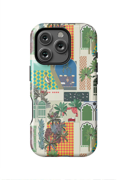 Greco Garden iPhone Case Phone Case Green / iPhone 16 Pro / MagSafe Tough Katie Kime