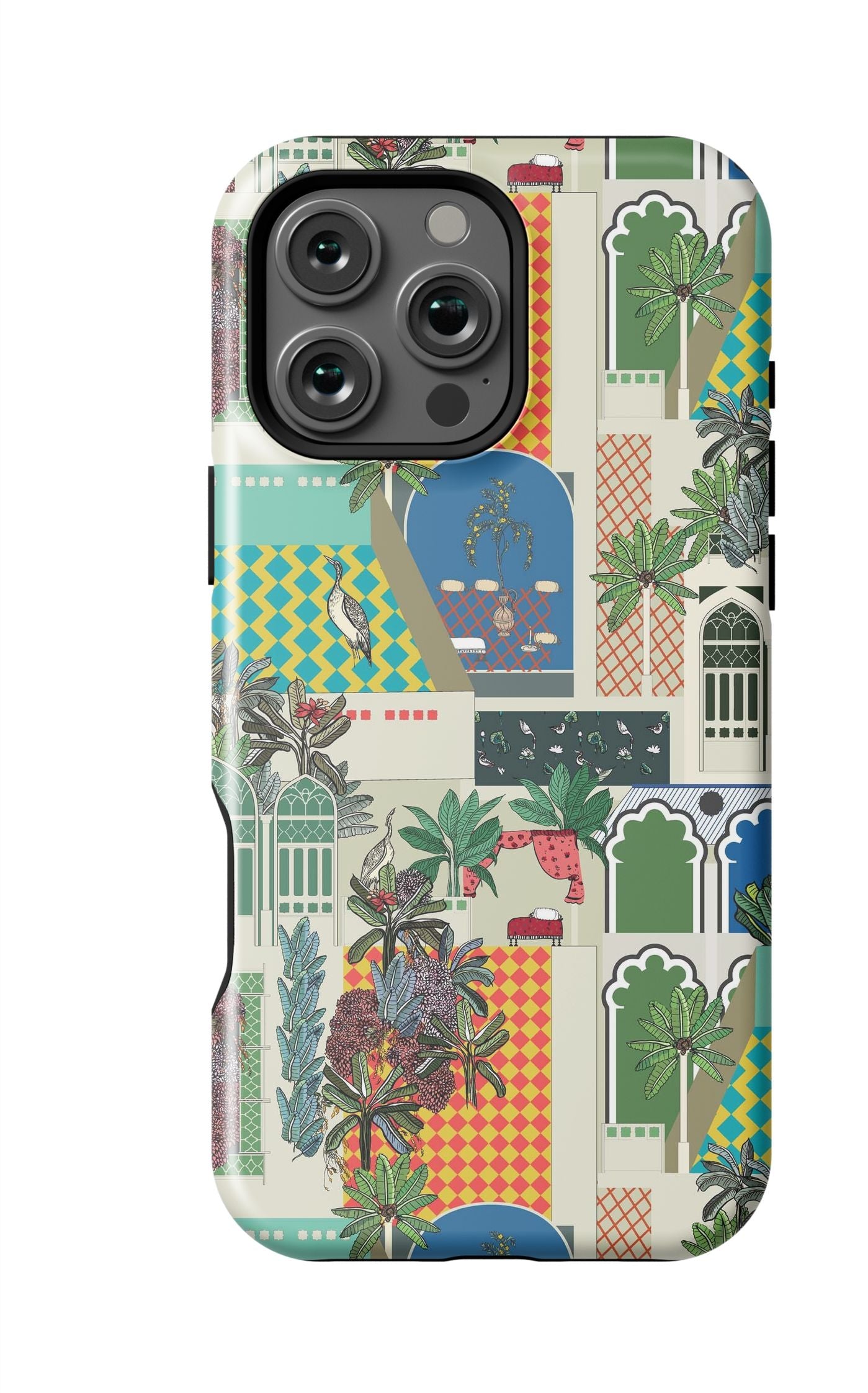 Greco Garden iPhone Case Phone Case Katie Kime