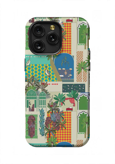 Greco Garden iPhone Case Phone Case Tough / iPhone 15 Pro Max / Green Katie Kime