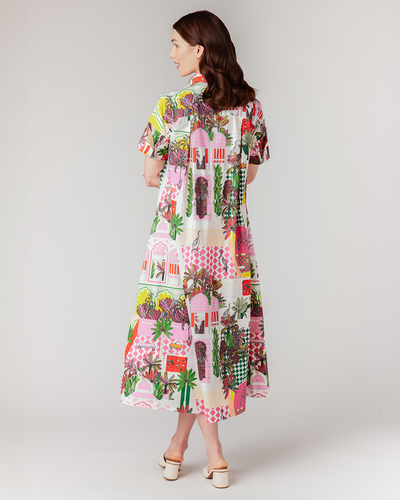 Greco Garden Taza Maxi Dress Dress Katie Kime