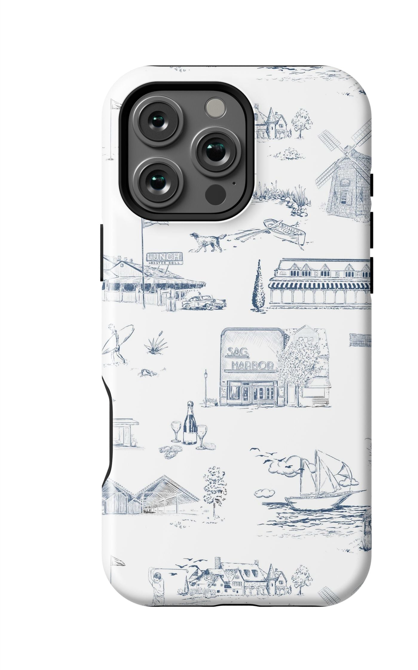 Hamptons Toile iPhone Case Phone Case Katie Kime