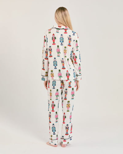 Holiday March Long Sleeve Pajama Pants Set Pajama Set Katie Kime