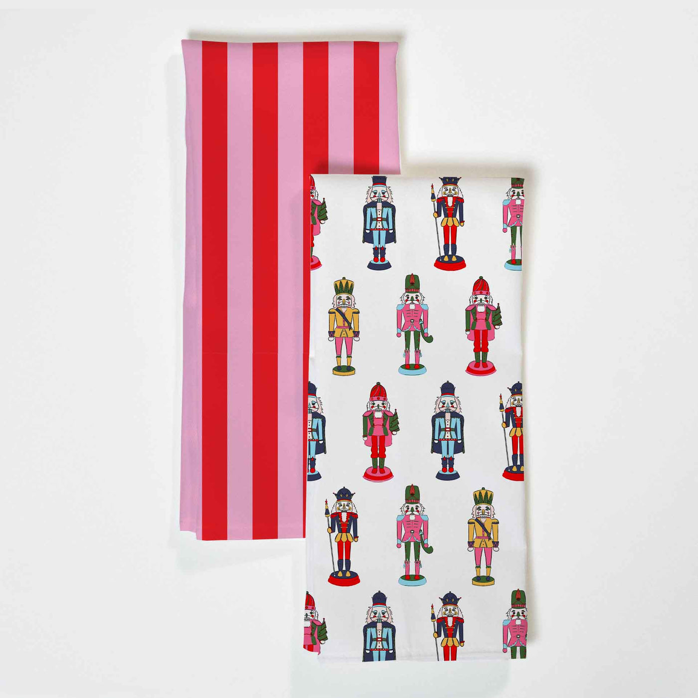 Holiday March Tea Towel Set Tea Towel Multi Katie Kime