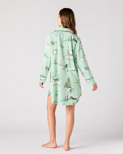 Holiday Toile Sleep Shirt Sleep Shirt Katie Kime