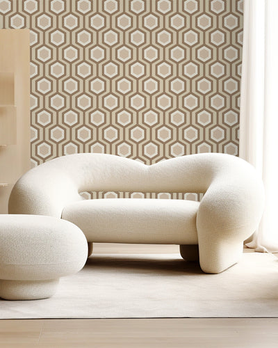 Honeycomb Traditional Wallpaper Wallpaper Katie Kime