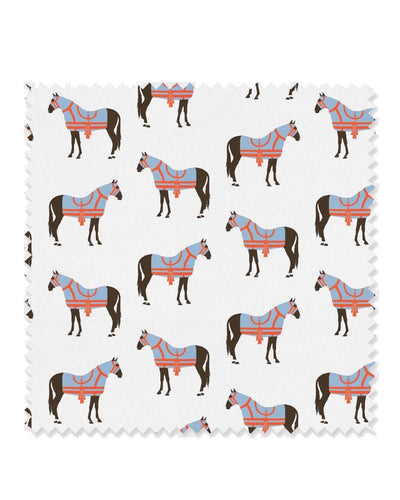 Horse & Tassel Fabric Fabric Katie Kime