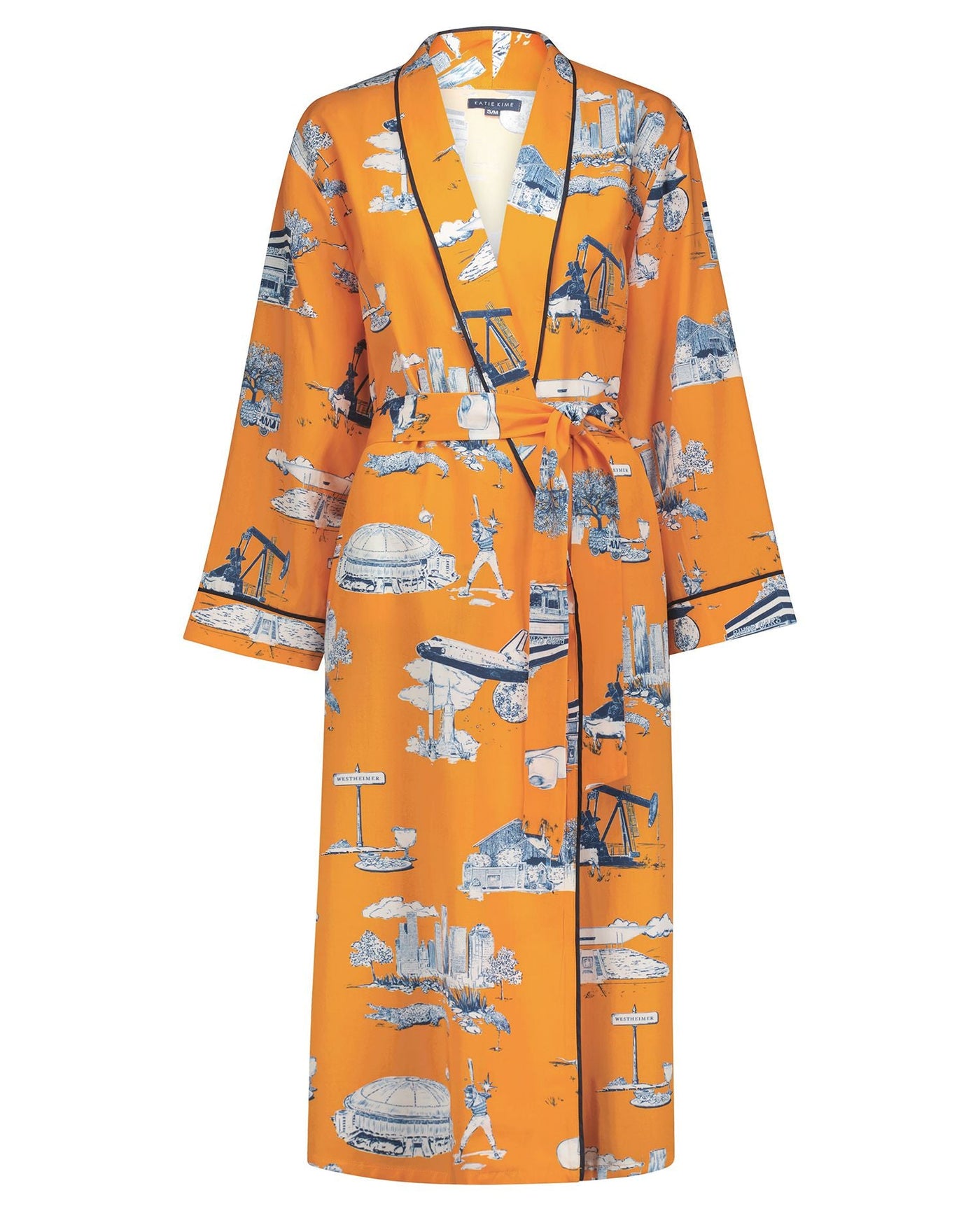 Houston Toile Robe Robe Katie Kime