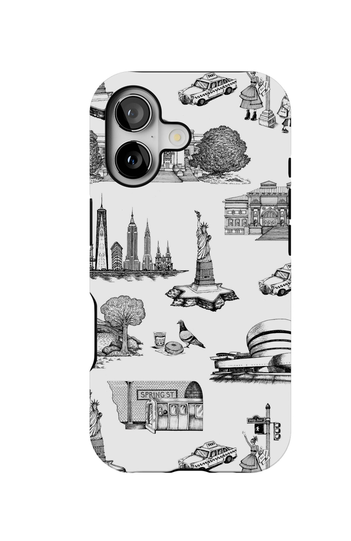 New York Toile iPhone Case Katie Kime