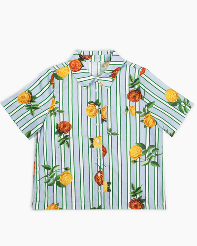 Jane Top in Derby Stripe Top Katie Kime