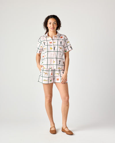 Jane Top in Savannah Top Katie Kime