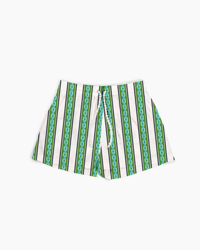 Juniper Shorts in Chain Stripe Short Katie Kime