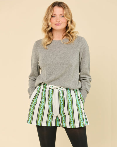 Juniper Shorts in Chain Stripe Short Katie Kime