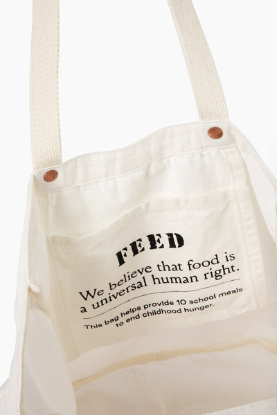 Katie Kime x FEED Wonder Tote Tote Bag White Katie Kime