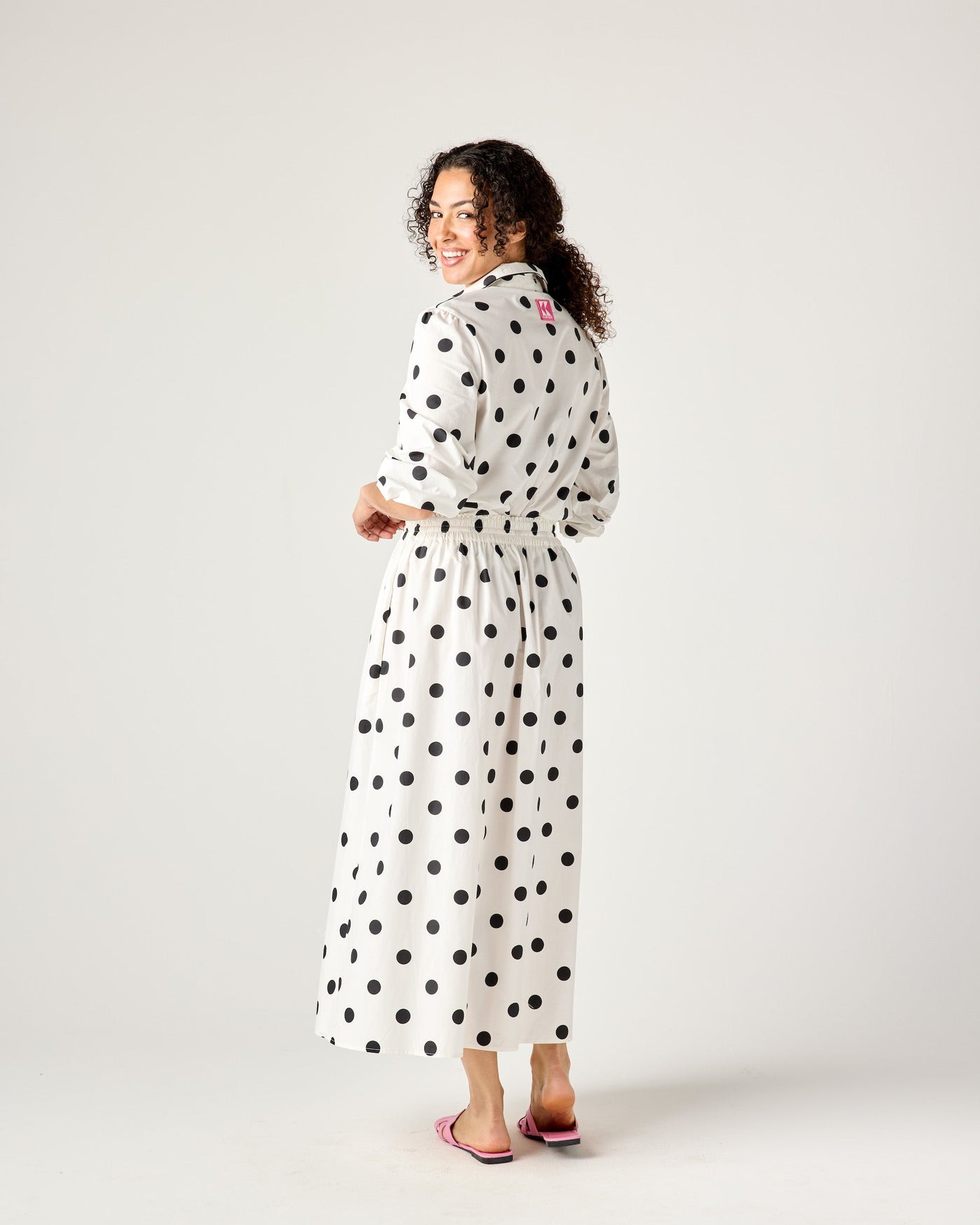 Knoll Skirt in Polka Dot Skirt Katie Kime