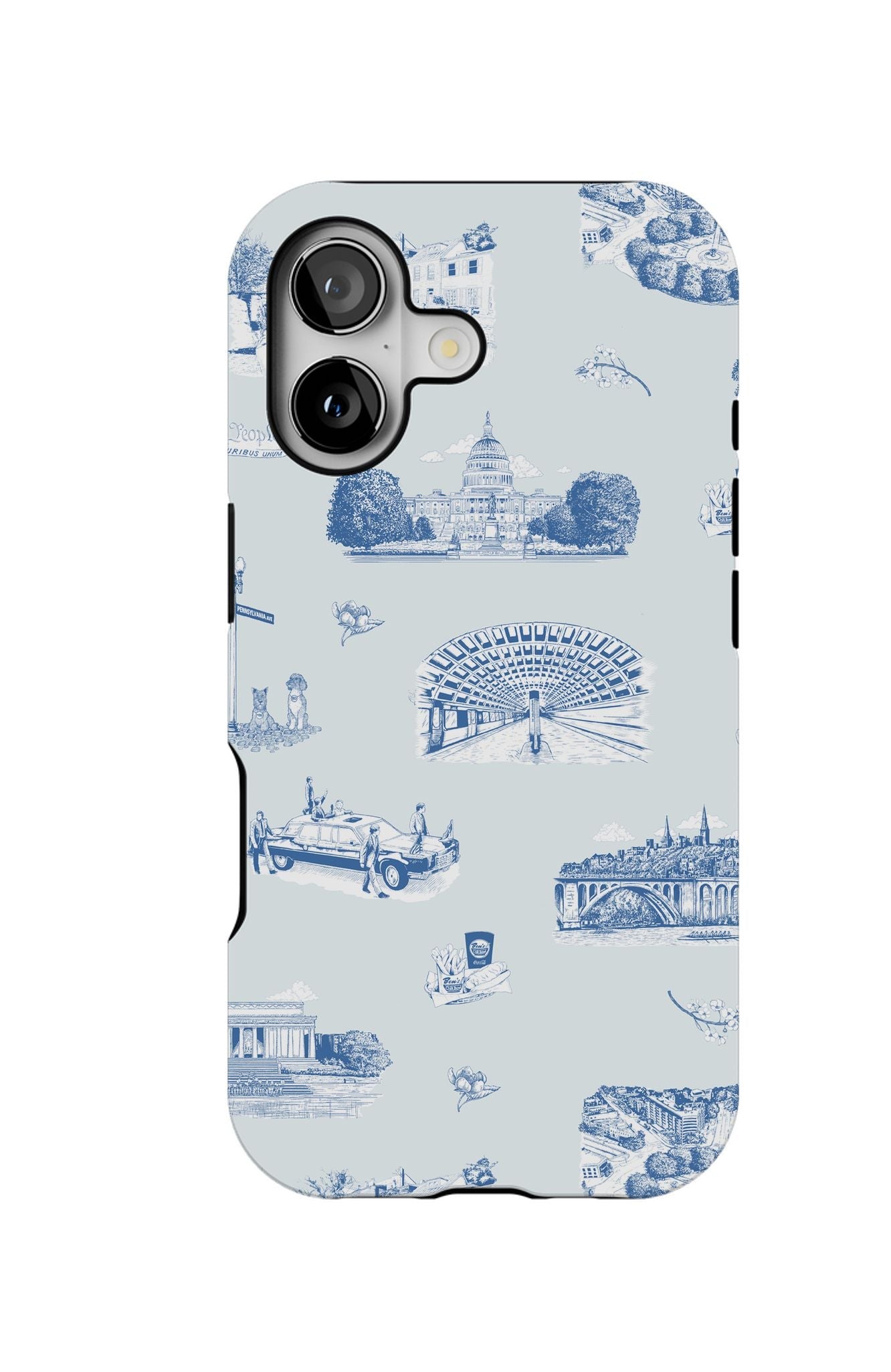 Washington DC Toile iPhone Case Katie Kime