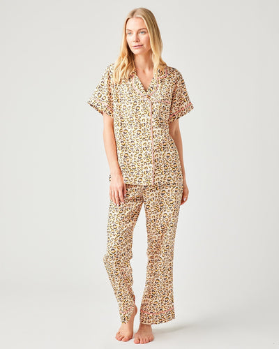 Leopard Print Pajama Set Pajama Set Multi / XXS / Pants Katie Kime