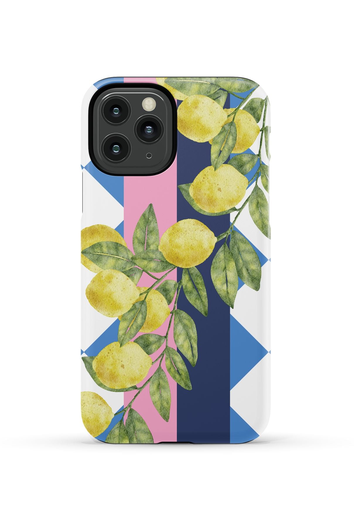 Limoncello iPhone Case Phone Case Blue Yellow / iPhone 11 Pro / Tough Katie Kime