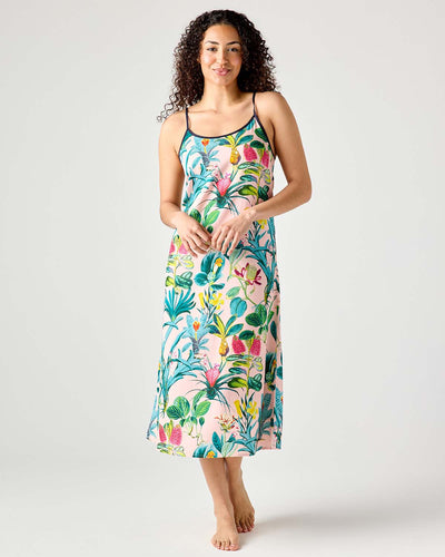 Lisse Sleep Slip Dress Pajama Dress Pink / XS Katie Kime