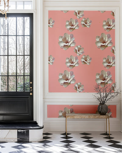 Magnolia Sunset Peel & Stick Wallpaper Peel & Stick Wallpaper Katie Kime