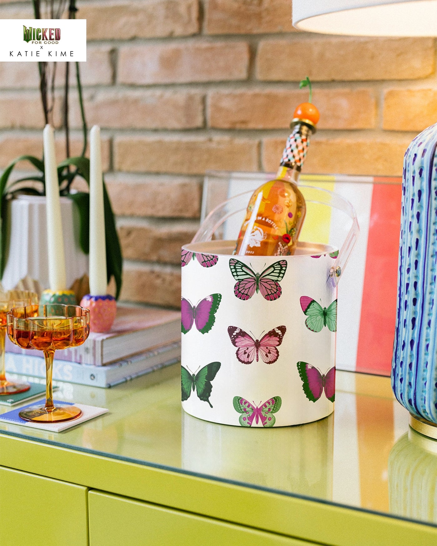 Mariposa Ice Bucket Ice Bucket Katie Kime