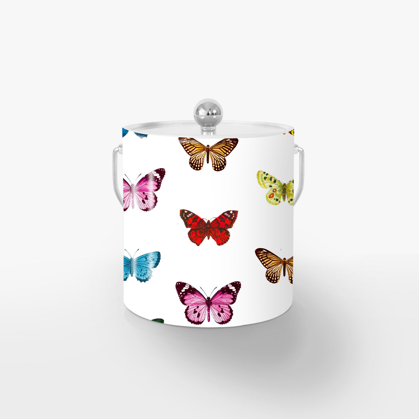 Mariposa Ice Bucket Ice Bucket Multi / Silver Katie Kime