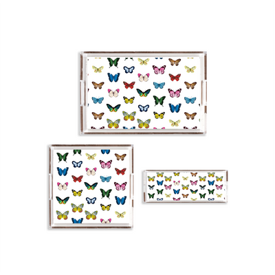 Mariposa Lucite Tray Lucite Trays Katie Kime