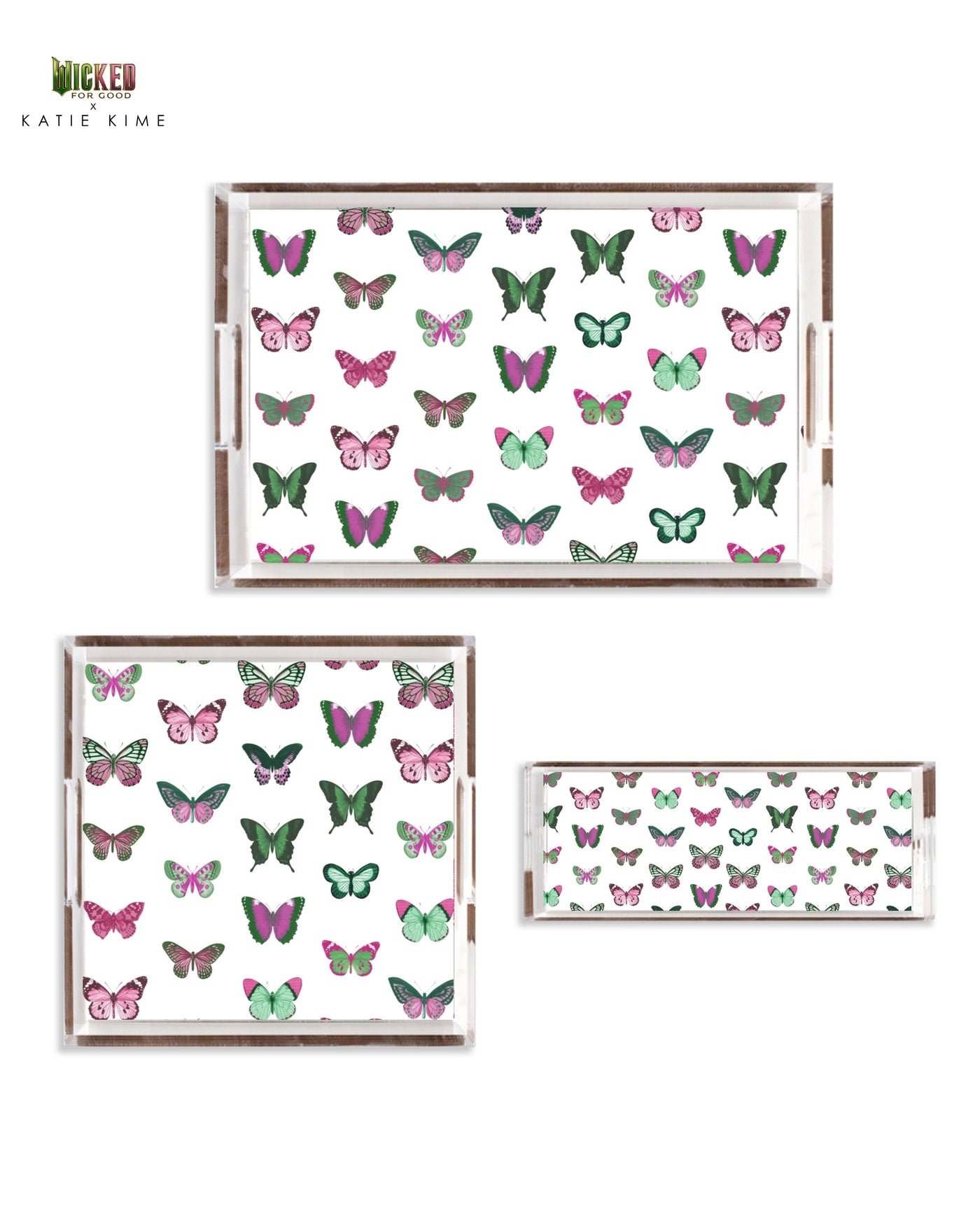 Mariposa Lucite Tray Lucite Trays Katie Kime