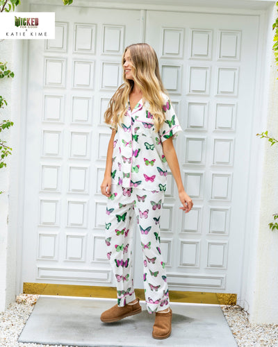 Mariposa Pajama Pants Set Pajama Set Katie Kime
