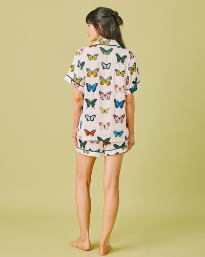 Mariposa Pajama Shorts Set Pajama Set Katie Kime