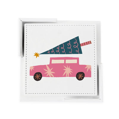 Mod Holiday Coaster Set Coaster Set Multi Katie Kime