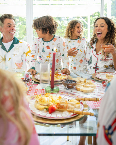 Mod Holiday Kids Long Sleeve Pajama Set Pajama Set Katie Kime