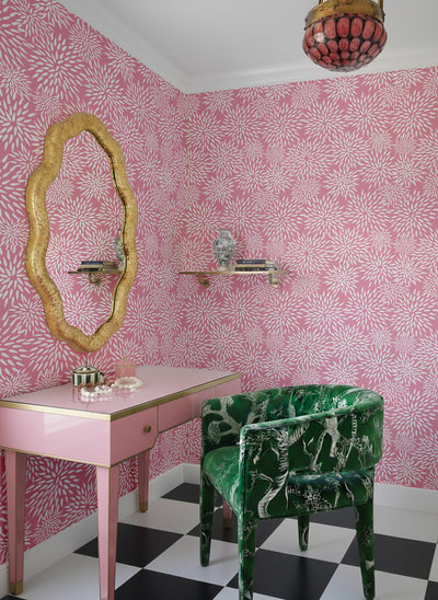 Mums The Word Traditional Wallpaper Wallpaper Katie Kime