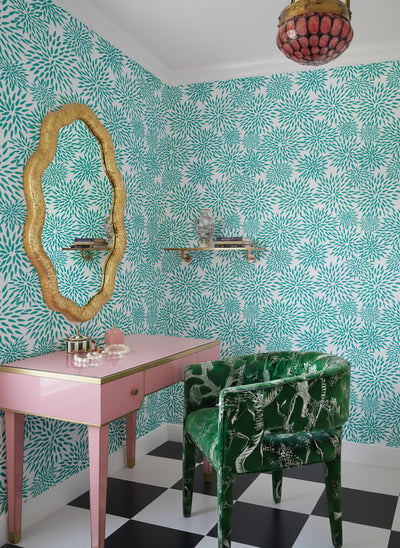 Mums The Word Traditional Wallpaper Wallpaper Katie Kime