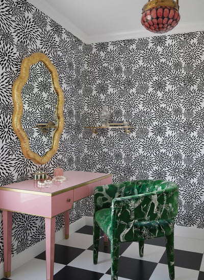 Mums The Word Traditional Wallpaper Wallpaper Katie Kime