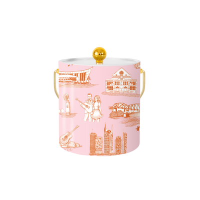 Nashville Toile Ice Bucket Ice Bucket Katie Kime