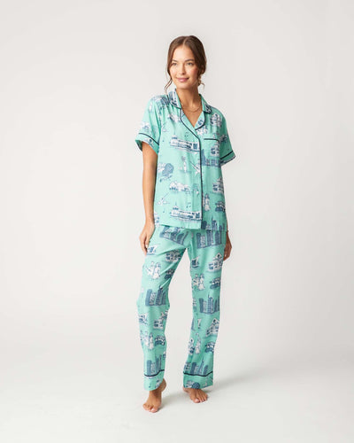 Nashville Toile Pajama Pants Set Pajama Set Katie Kime