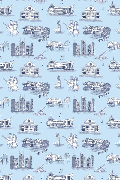 Nashville Toile Peel & Stick Wallpaper Peel & Stick Wallpaper Katie Kime