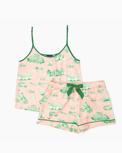 North Carolina Cami Shorts Set Pajama Set Katie Kime