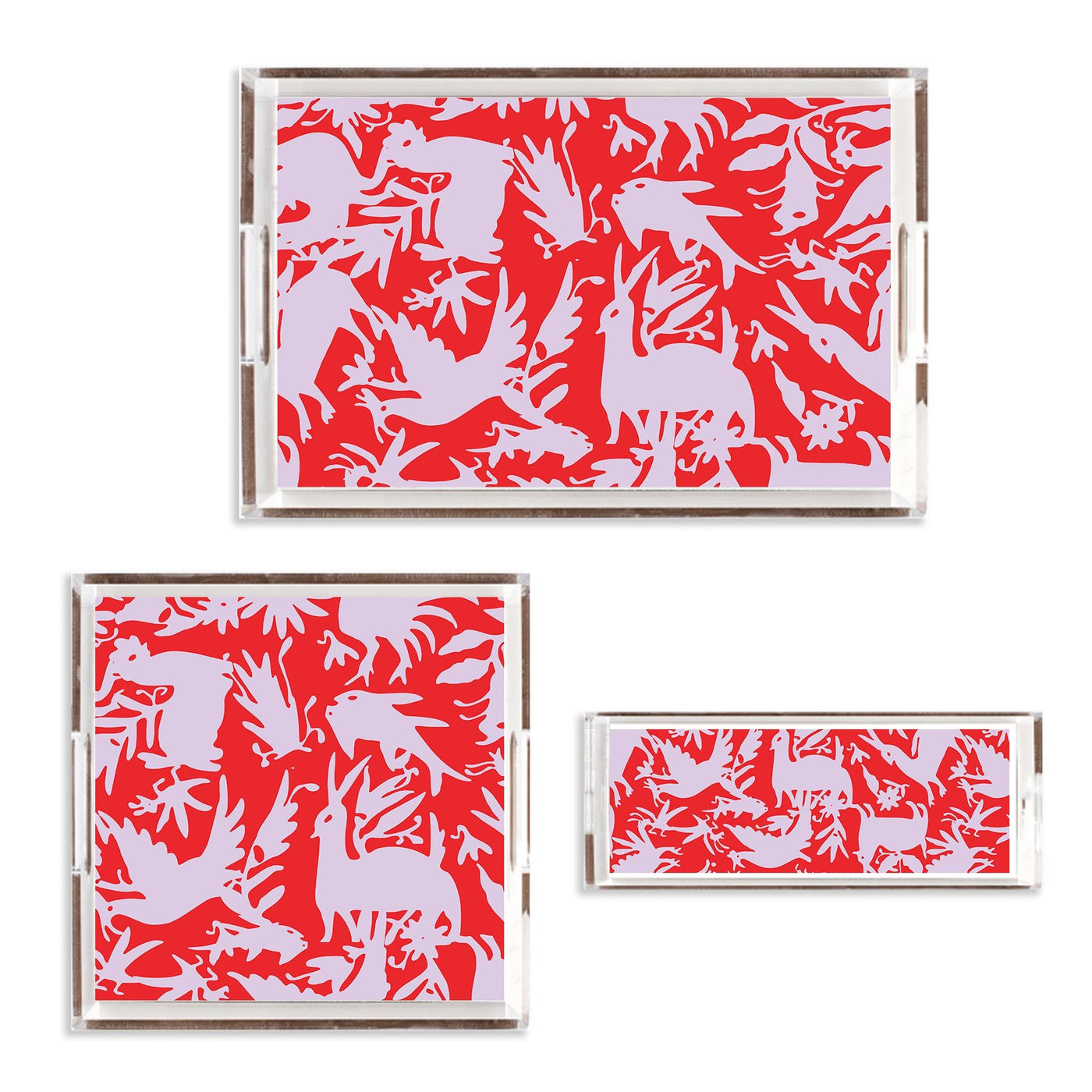Otomi Lucite Tray Lucite Trays Katie Kime
