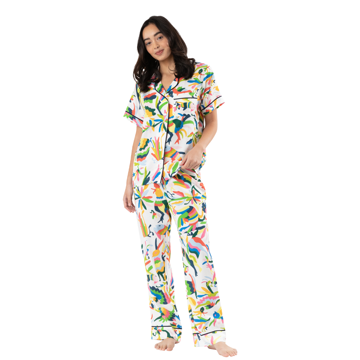 Otomi Pajama Set Pajama Set Multi / XS / Pants Katie Kime