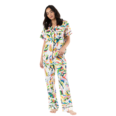 Otomi Pajama Set Pajama Set Multi / XS / Pants Katie Kime