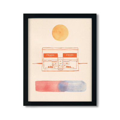 Out West Gallery Print Gallery Print Mutli / 8x10 / Black Frame Katie Kime