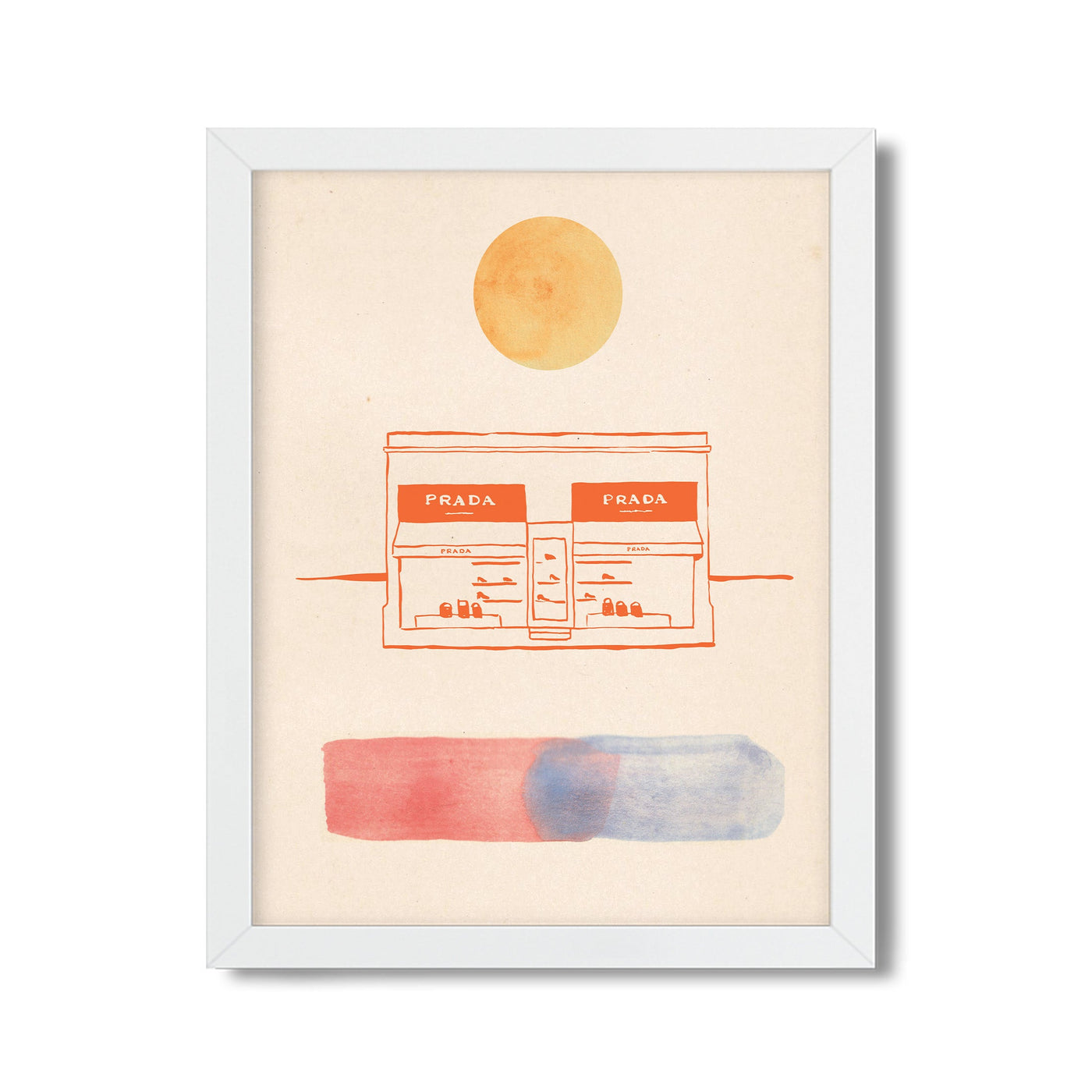 Out West Gallery Print Gallery Print Mutli / 8x10 / White Frame Katie Kime