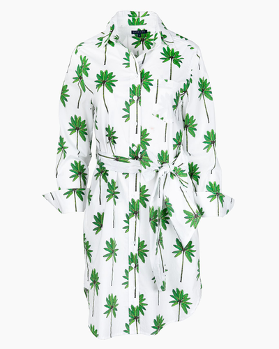 Palm Grove Sophia Shirtdress Dress Katie Kime