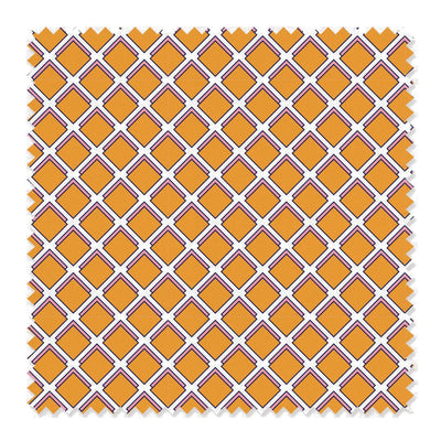 Parker Fabric Fabric Sample / Cotton / Orange Katie Kime