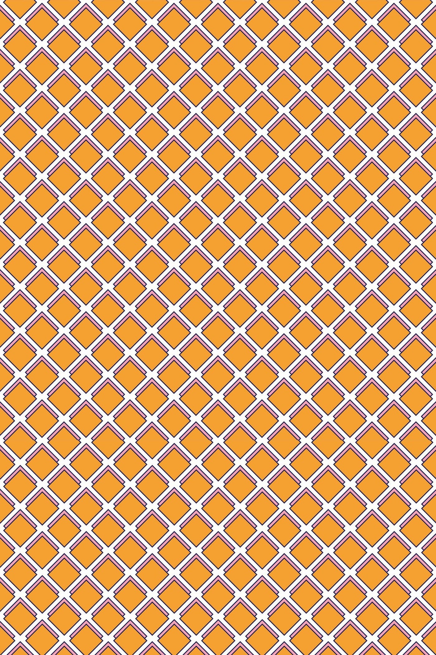 Parker Peel & Stick Wallpaper Peel & Stick Wallpaper Blue / Large Sample Katie Kime