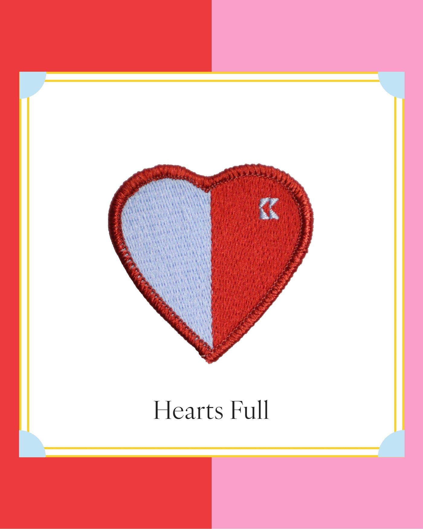 Patches Appliques & Patches Full Hearts Katie Kime