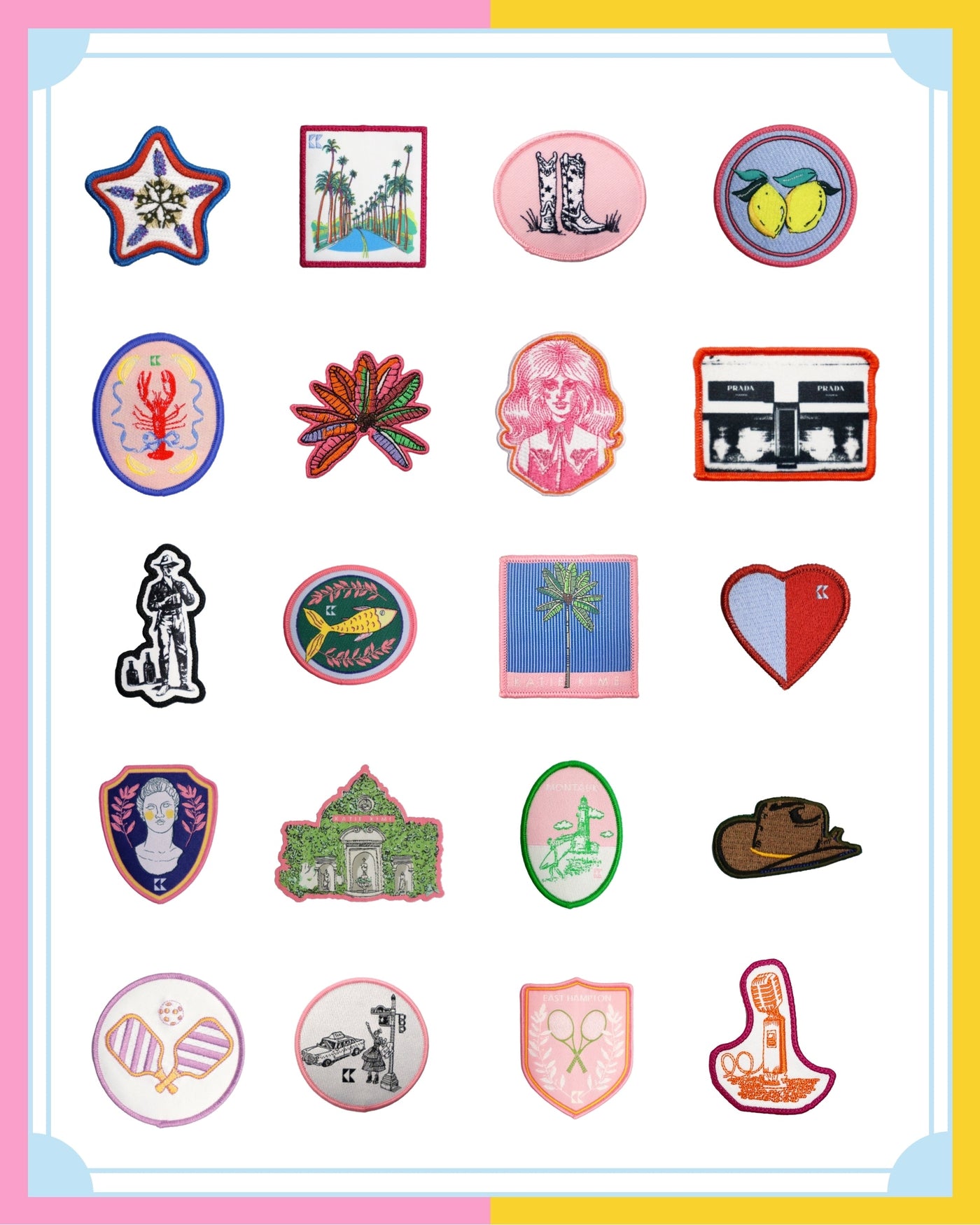 Patches Appliques & Patches Katie Kime