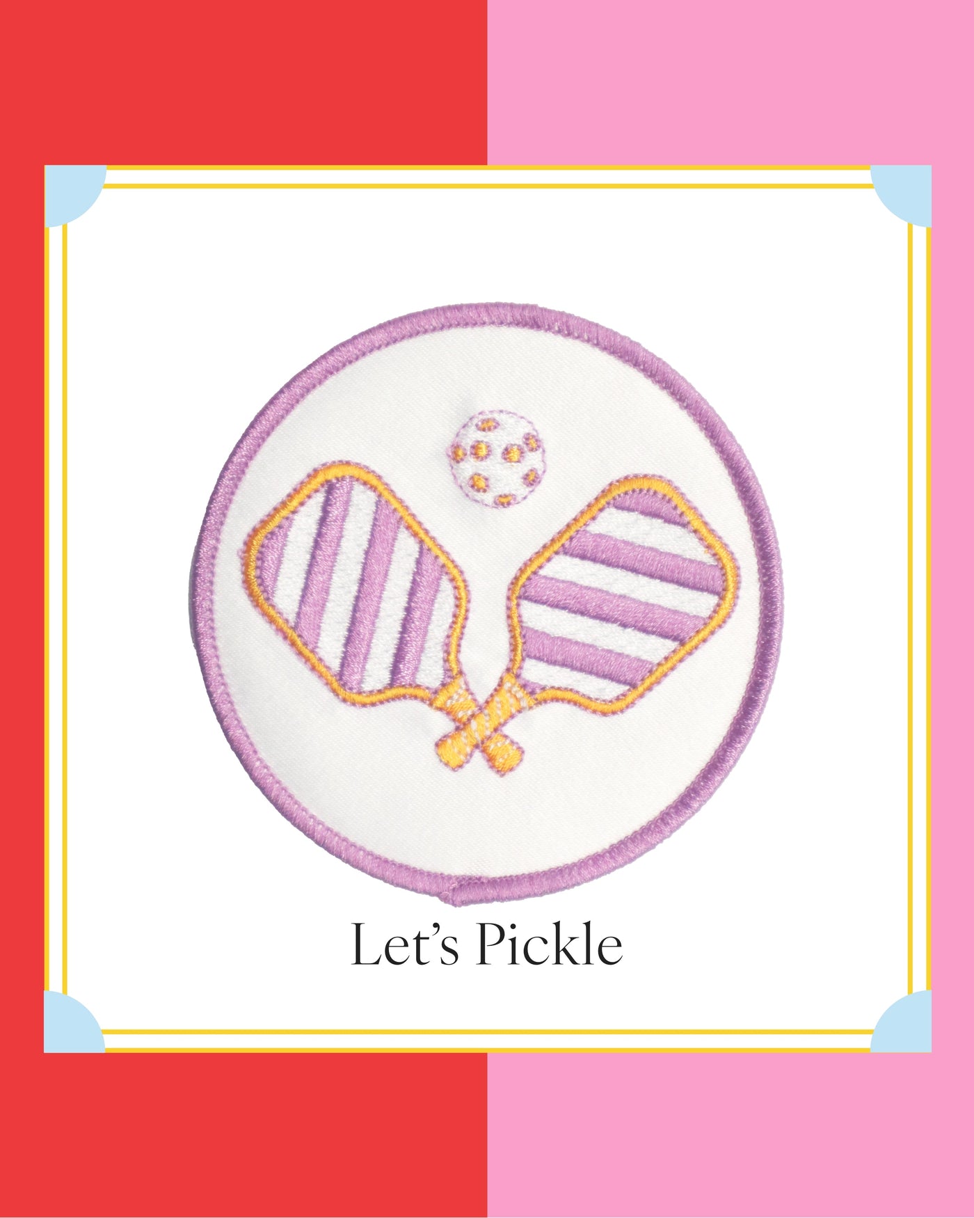 Patches Appliques & Patches Let's Pickle Katie Kime