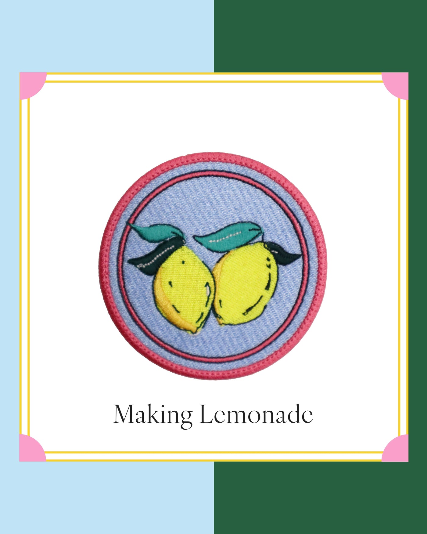 Patches Appliques & Patches Making Lemonade Katie Kime